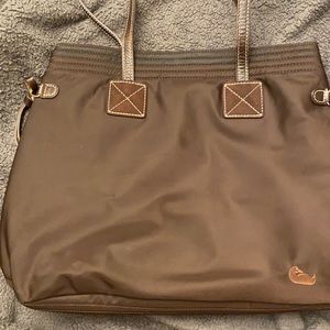 PRICE DROP!Look!!Authentic Dooney and Bourke brown nylon tote